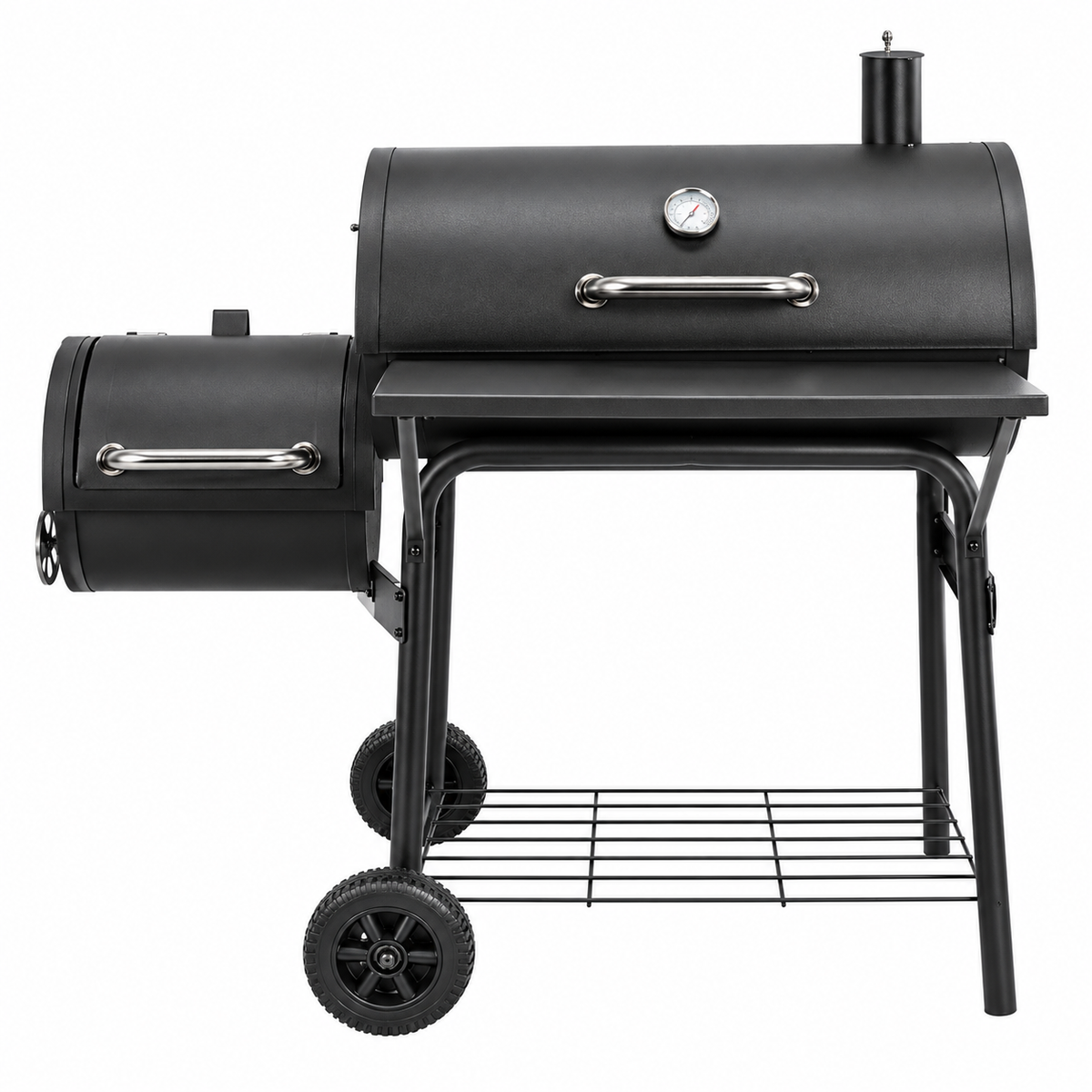 535 Sq. In. Charcoal Grill with Offset Smoker