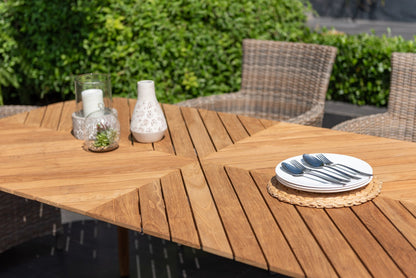 Jade Rectangular Teak Big Table