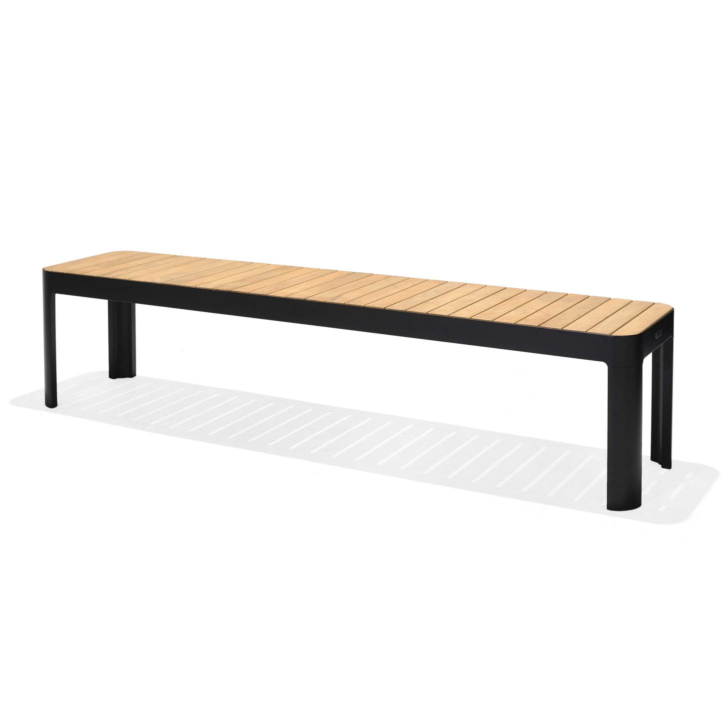 Portals Teak and Aluminum Picnic Bench
