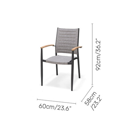 Topaz Stacking Armchair - 2pc