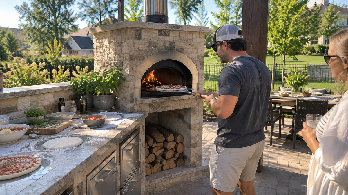Pizza Under Open Skies